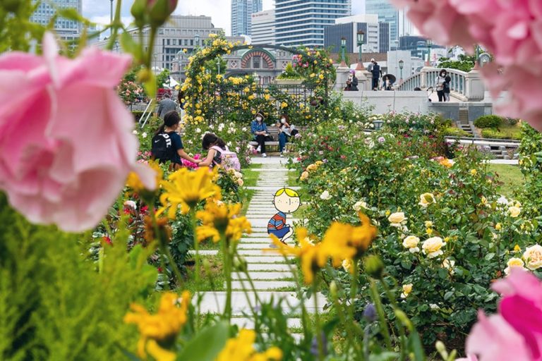 Nakanoshima Park Rose Garden : Maido