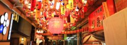天満のちょうちん通りは人気のフォトスポット