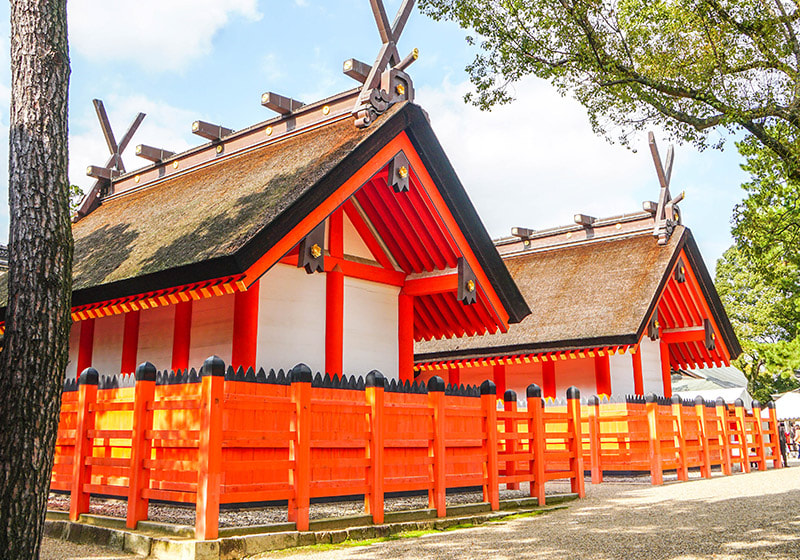 sumiyoshi taisha buildings