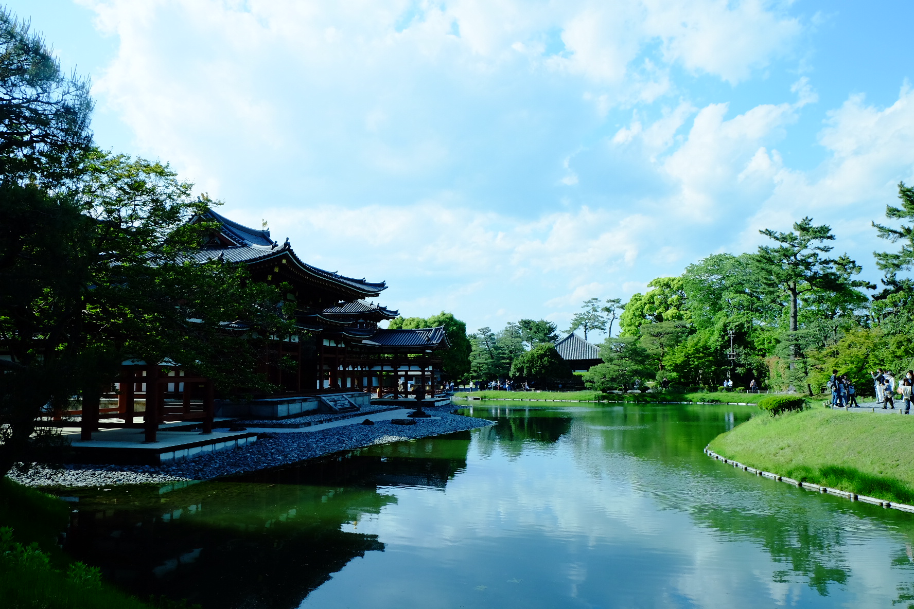 京都平等院5月景色