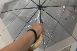 可爱的日本杂货透明雨伞