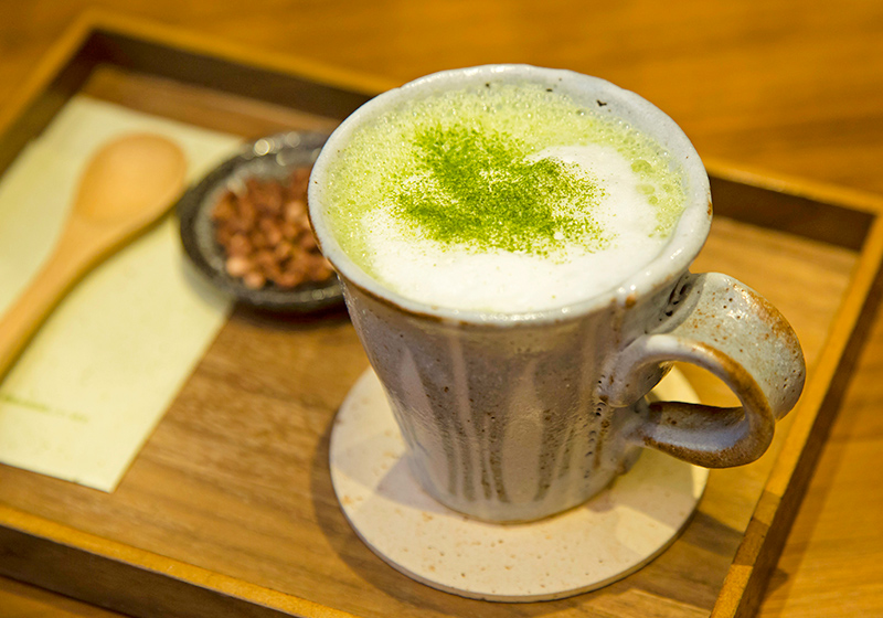 CAFE大阪茶会の抹茶ラテ