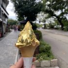 日本独特金箔冰淇淋