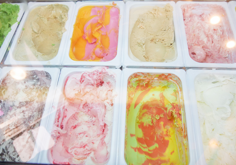 大阪美国村冲绳冰淇淋名店blue seal冰淇淋