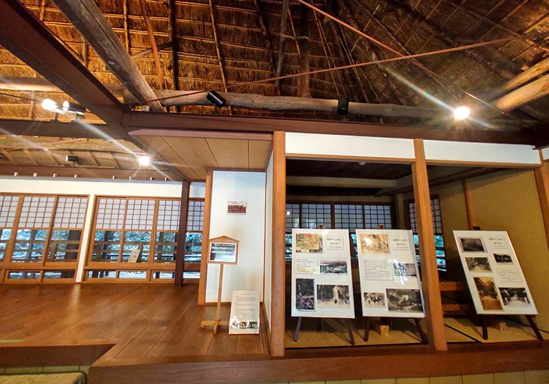 display room, history of Minoh at Otowasansou