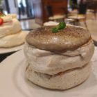 Japanese souffle pancakes at Urth Caffe Namba Parks