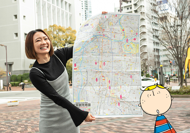 ユニプラン大阪でかマップとOsaka Bob