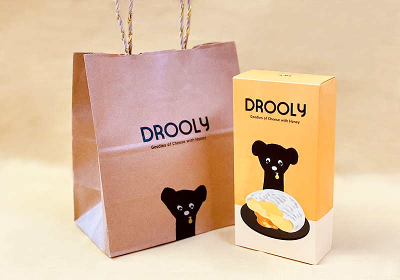 阪神梅田本店DROOLY（ドローリー）のパッケージと紙袋