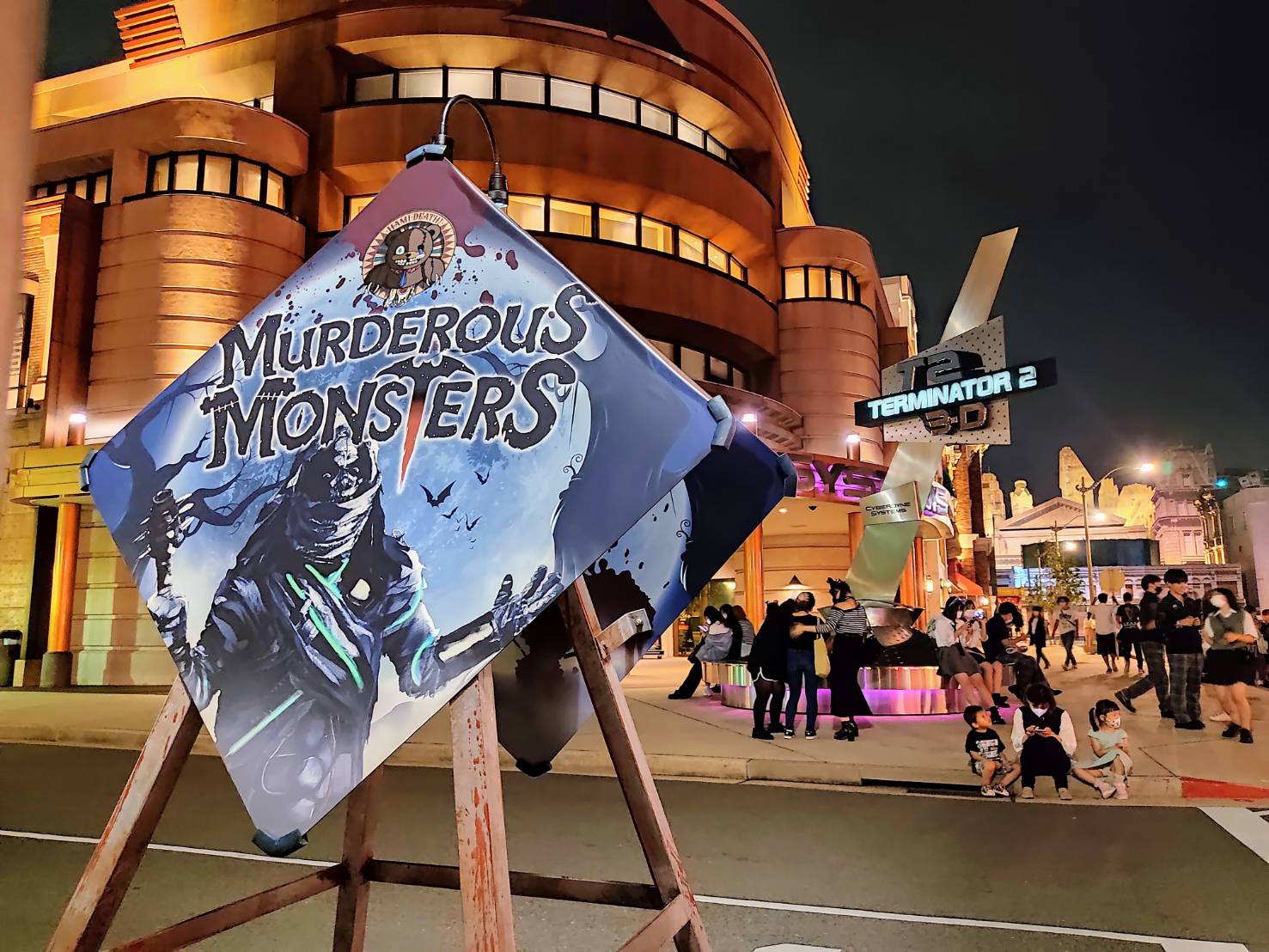 murderous monsters zombie area at Universal Studios Japan 2022