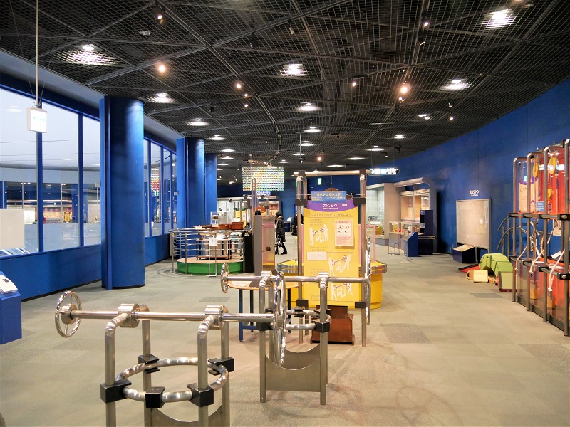 大阪市立科学館の４階展示室