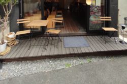 streamer coffee tenma warehouse storefront and outdoor seating