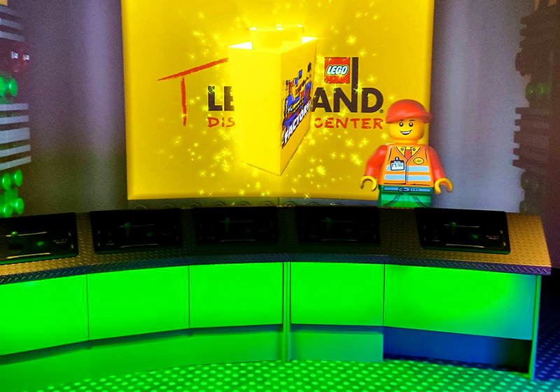 display at Legoland Discovery Center Osaka