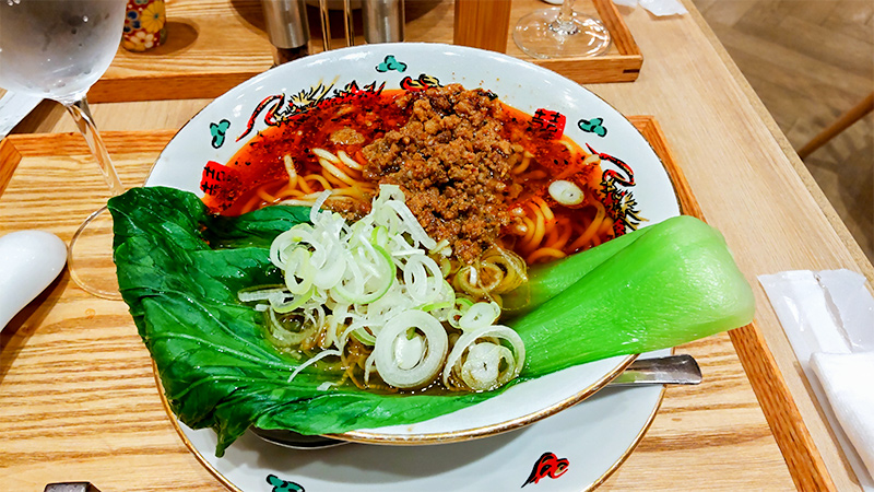 グランフロント大阪の「粥餐庁」の麻婆麺