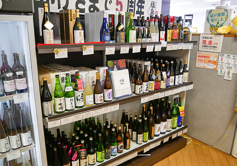 「福島県観光物産館 大阪サテライトショップ」で販売されているお酒