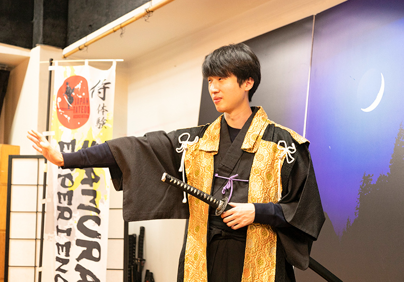 samurai experience at the Japan Sword Fighting Association in Osaka