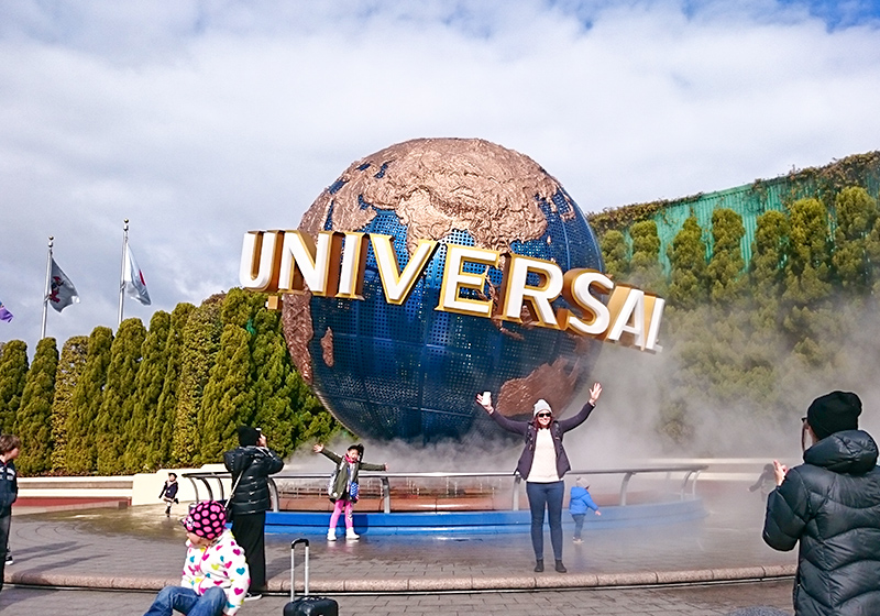 Universal Studios Japan globe