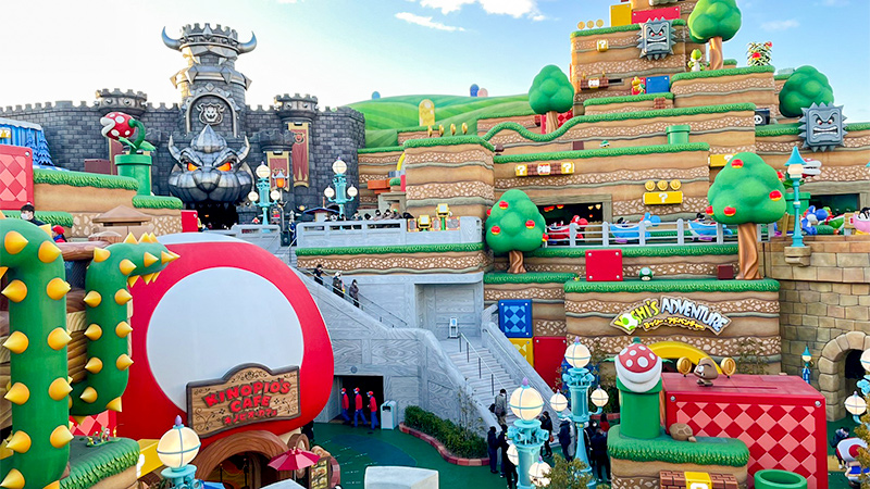 Super Nintendo World at Universal Studios Japan in Osaka