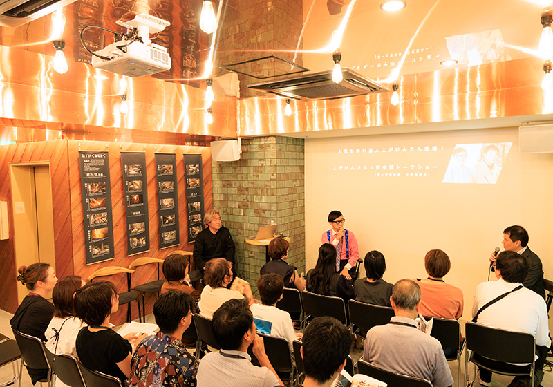 second floor event space at Osaka’s Sakai Ichimonji Mitsuhide