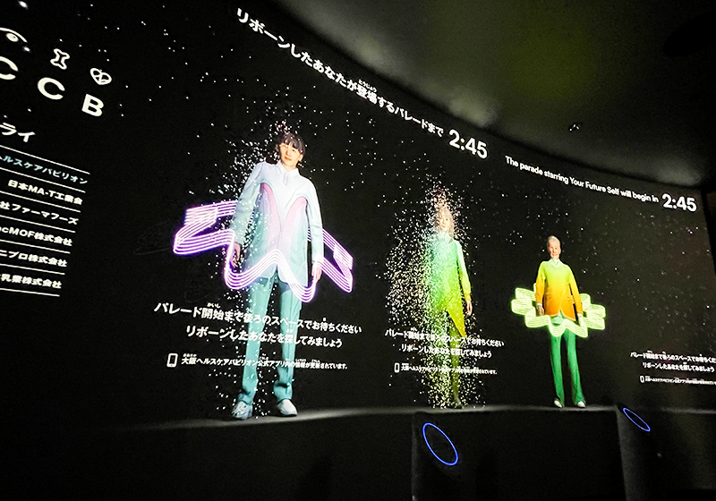 万博で話題のカラダ測定ポッド