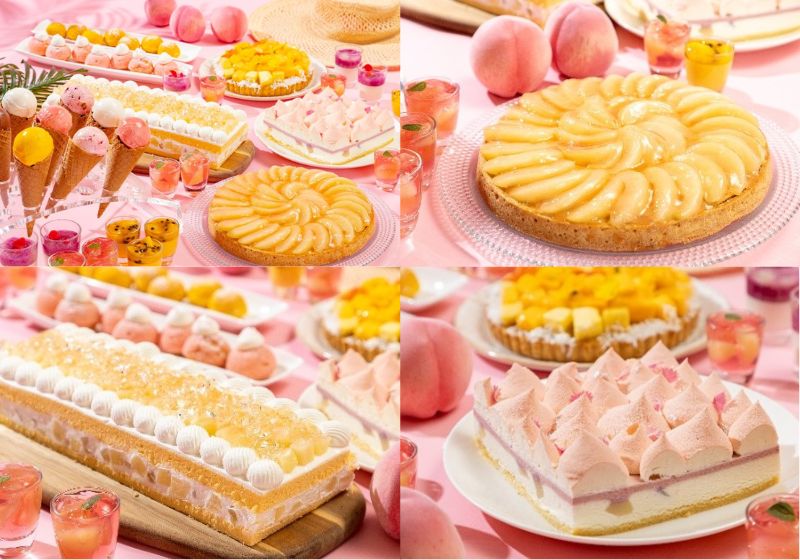 【グランドプリンスホテル大阪ベイ】スイーツブッフェ「ピーチマニア！」