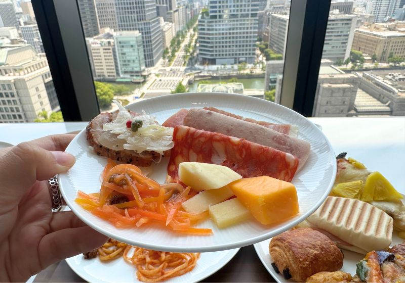 The C's Sky Dining Summer Buffetの前菜
