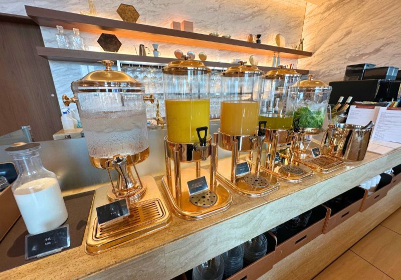 The C's Sky Dining Summer Buffetのソフトドリンク