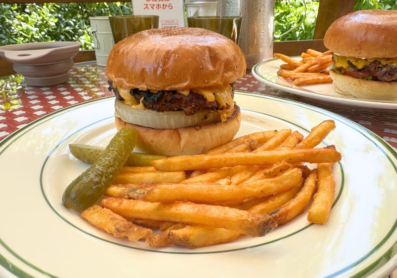 BURGER CHAMBERSのハンバーガー