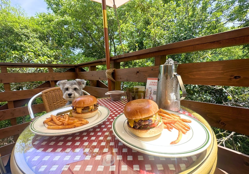 BURGER CHAMBERSのハンバーガー