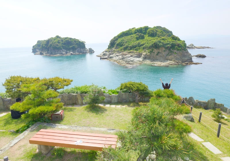 和歌山県・雑賀﨑の番所庭園
